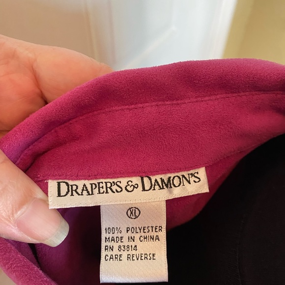 Draper’s and Damon’s Ladies Suede Blouse - Picture 8 of 8